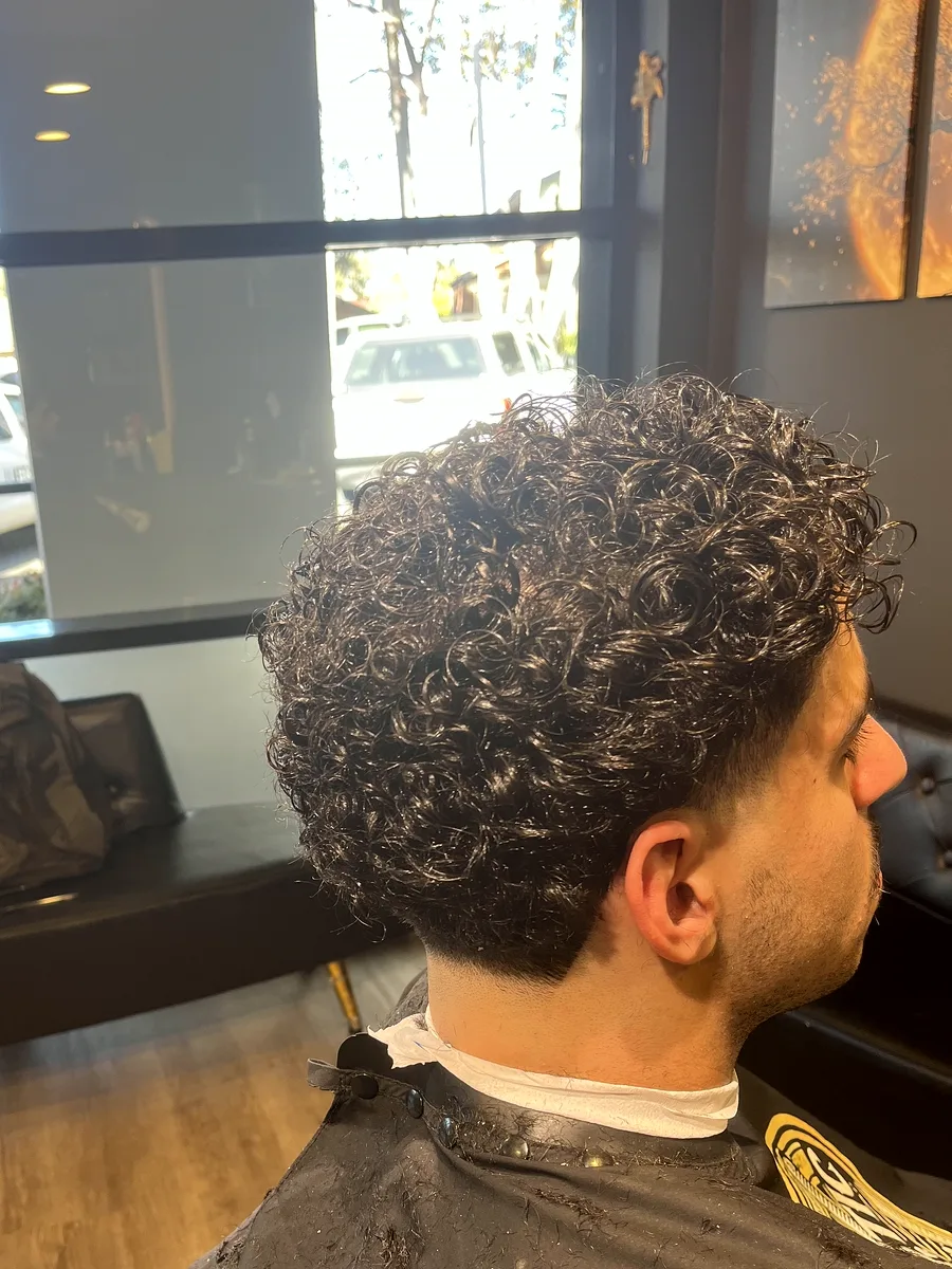 A finished cut at Majestic Barber Menai