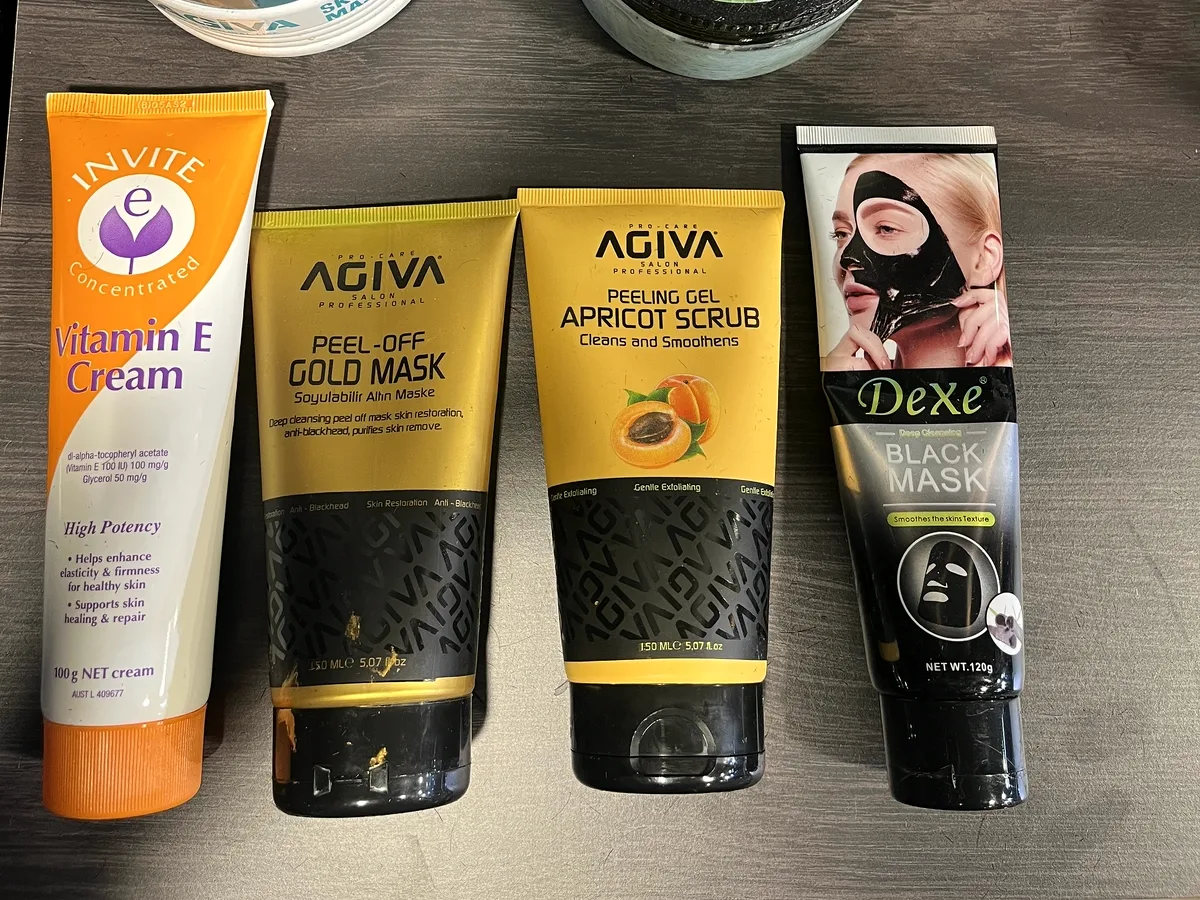 Skincare products used at Majestic Barber Menai